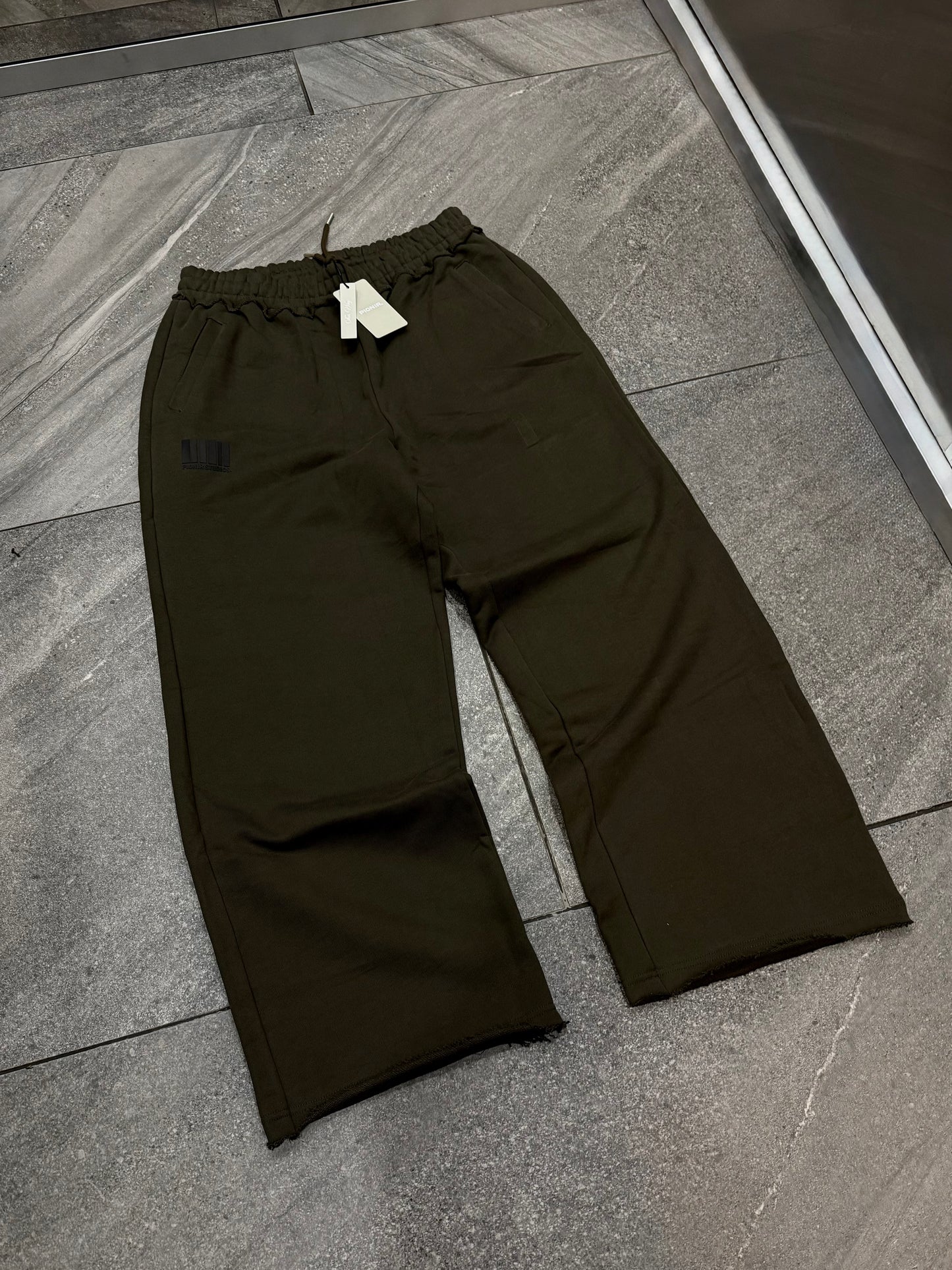 Dark Green Baggy sweat pants
